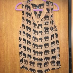 Forever 21 Elephant Tank